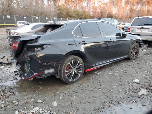 4T1G11AK3LU933353 - 2020 TOYOTA CAMRY SE BLACK photo 3