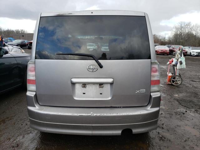 JTLKT334664066509 - 2006 TOYOTA SCION XB SILVER photo 6