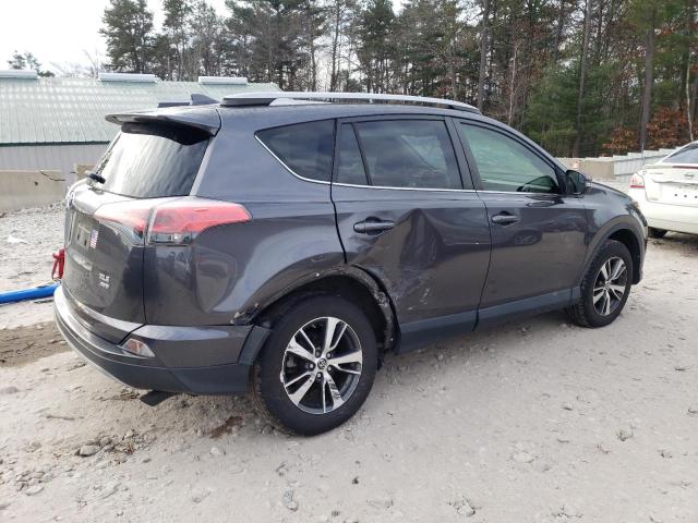 JTMRFREVXHJ125981 - 2017 TOYOTA RAV4 XLE GRAY photo 3