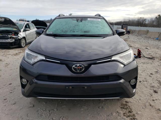 JTMRFREVXHJ125981 - 2017 TOYOTA RAV4 XLE GRAY photo 5