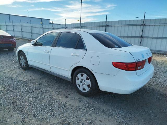 1HGCM56465A055077 - 2005 HONDA ACCORD LX WHITE photo 2