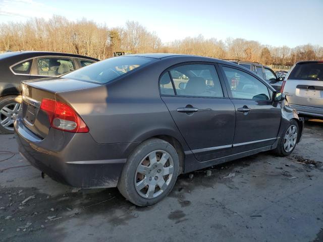 2HGFA1F54AH584014 - 2010 HONDA CIVIC LX GRAY photo 3