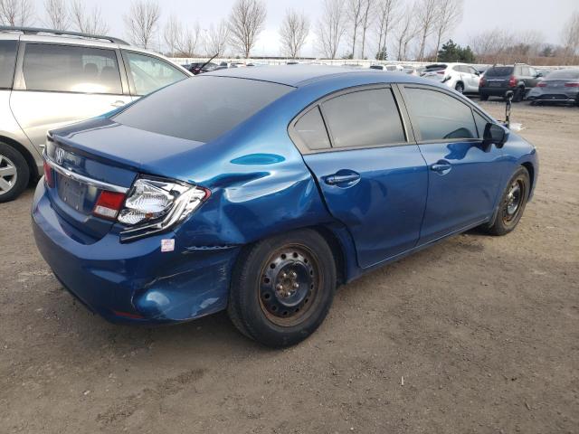 2HGFB2F5XFH004677 - 2015 HONDA CIVIC LX BLUE photo 3