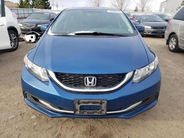 2HGFB2F5XFH004677 - 2015 HONDA CIVIC LX BLUE photo 5