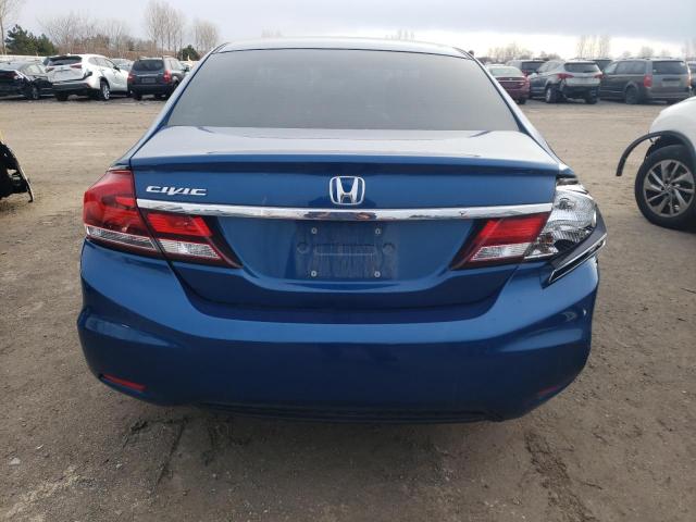 2HGFB2F5XFH004677 - 2015 HONDA CIVIC LX BLUE photo 6