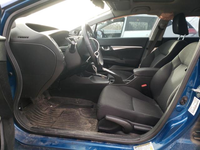 2HGFB2F5XFH004677 - 2015 HONDA CIVIC LX BLUE photo 7