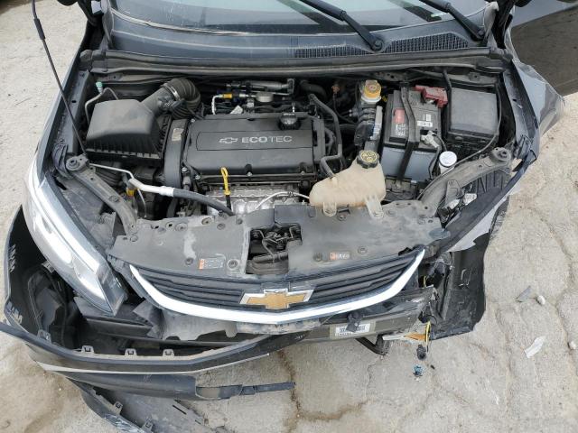 1G1JB5SH8J4109792 - 2018 CHEVROLET SONIC LS შავი ფოტო 11