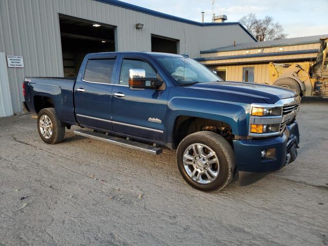 1GC1KXEG0GF282421 - 2016 CHEVROLET SILVERADO K2500 HIGH COUNTRY BLUE photo 4