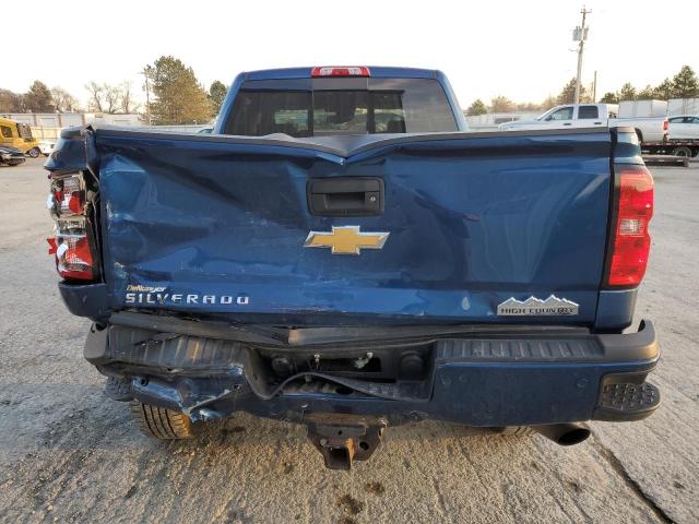 1GC1KXEG0GF282421 - 2016 CHEVROLET SILVERADO K2500 HIGH COUNTRY BLUE photo 6