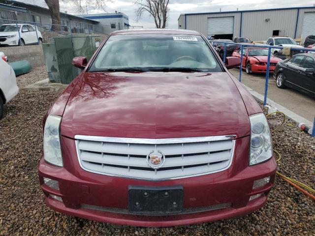 1G6DW677360114575 - 2006 CADILLAC STS BURGUNDY photo 5