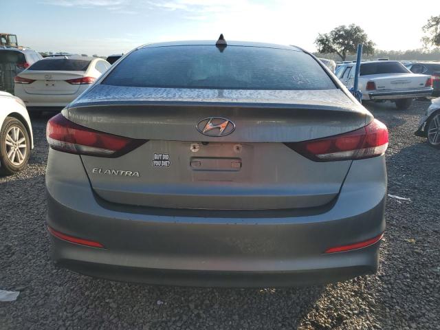 KMHD84LF1HU151320 - 2017 HYUNDAI ELANTRA SE GRAY photo 6