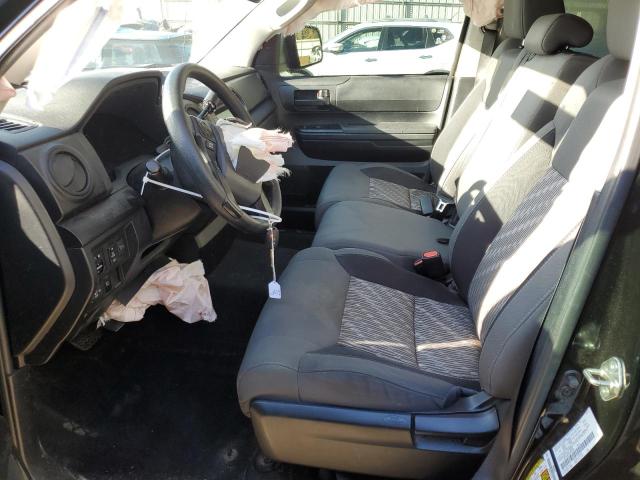 5TFUM5F19JX078756 - 2018 TOYOTA TUNDRA DOUBLE CAB SR/SR5 BLACK photo 7