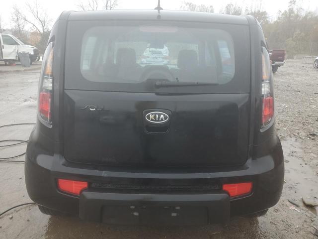 KNDJT2A17A7032287 - 2010 KIA SOUL BLACK photo 6