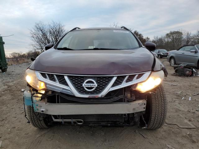 JN8AZ1MW6DW310868 - 2013 NISSAN MURANO S BURGUNDY photo 5