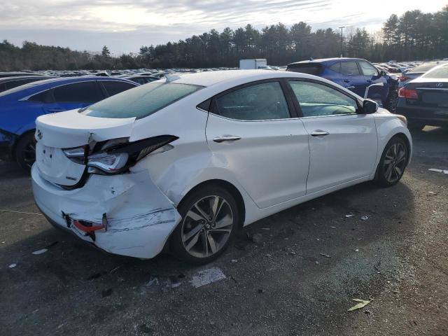 5NPDH4AE2EH508380 - 2014 HYUNDAI ELANTRA SE WHITE photo 3