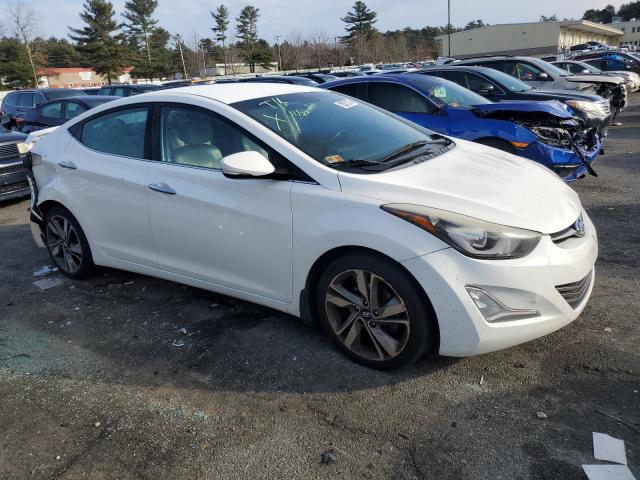 5NPDH4AE2EH508380 - 2014 HYUNDAI ELANTRA SE WHITE photo 4