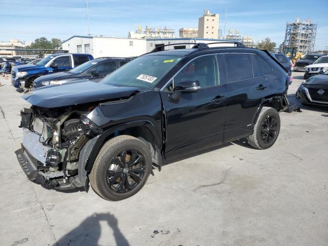 JTM16RFV7PJ032555 - 2023 TOYOTA RAV4 SE BLACK photo 1