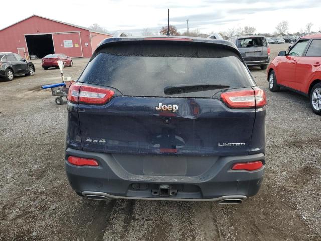 1C4PJMDS0GW224021 - 2016 JEEP CHEROKEE LIMITED BLUE photo 6