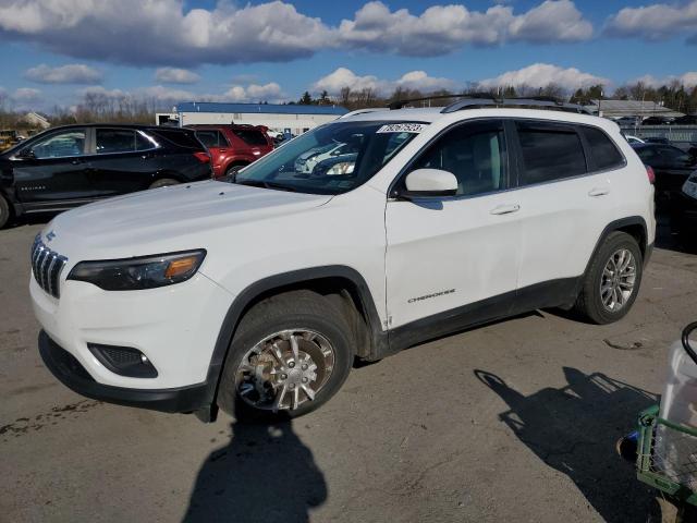 1C4PJMMX6MD238086 - 2021 JEEP CHEROKEE LATITUDE LUX WHITE photo 1