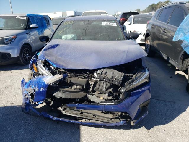 2HGFE2F53NH609419 - 2022 HONDA CIVIC SPORT 蓝色 照片 5