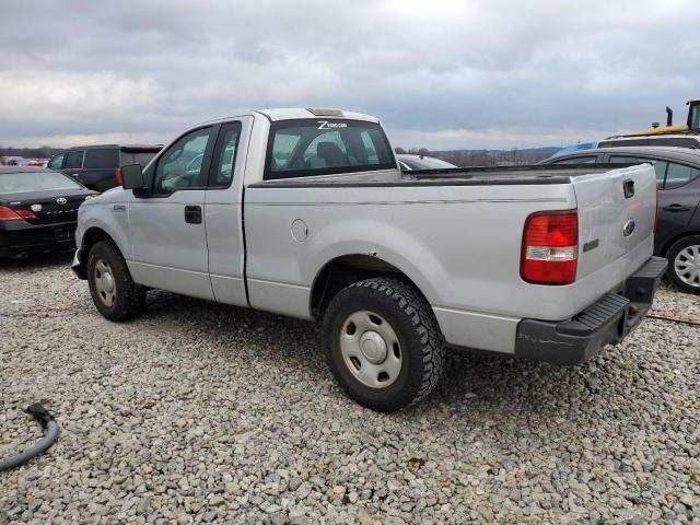 1FTRF12267NA44608 - 2007 FORD F150 SILVER photo 2