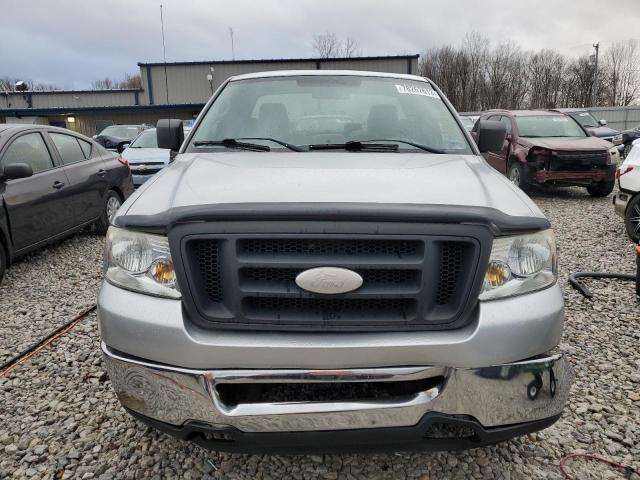 1FTRF12267NA44608 - 2007 FORD F150 SILVER photo 5