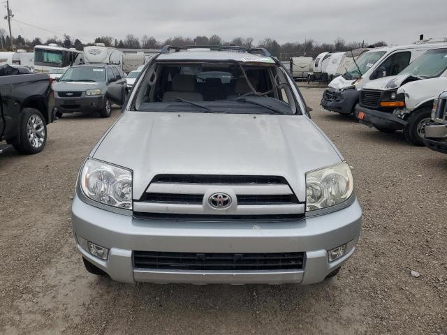 JTEZU14R940037009 - 2004 TOYOTA 4RUNNER SR5 SILVER photo 5