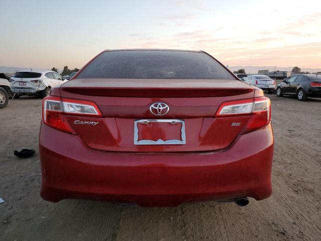 4T1BF1FK1CU579532 - 2012 TOYOTA CAMRY BASE BURGUNDY photo 6