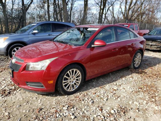 1G1PJ5S95B7292610 - 2011 CHEVROLET CRUZE ECO RED photo 1