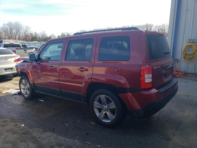 1C4NJPFB6ED849456 - 2014 JEEP PATRIOT LATITUDE RED photo 2