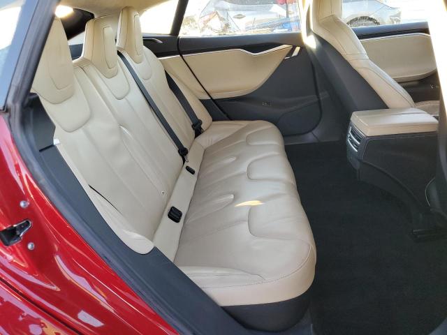 5YJSA1E23GF167423 - 2016 TESLA MODEL S RED photo 10
