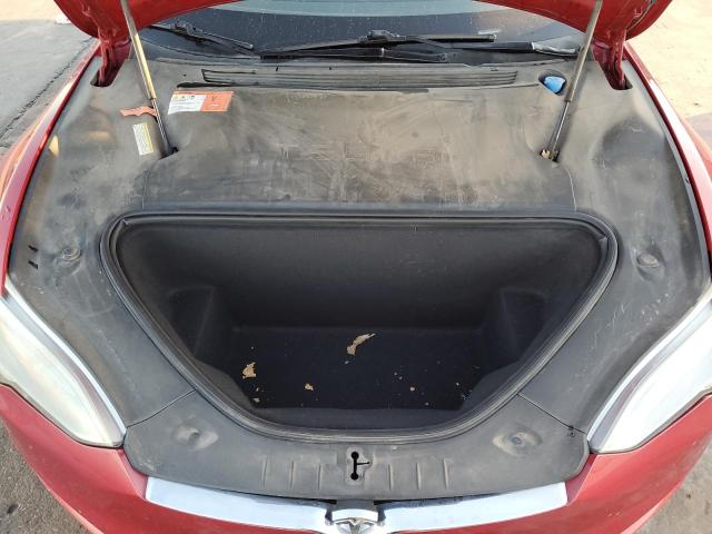 5YJSA1E23GF167423 - 2016 TESLA MODEL S RED photo 11