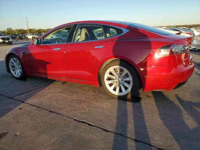 5YJSA1E23GF167423 - 2016 TESLA MODEL S RED photo 2