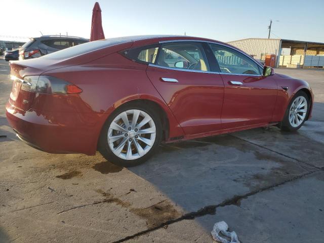 5YJSA1E23GF167423 - 2016 TESLA MODEL S RED photo 3