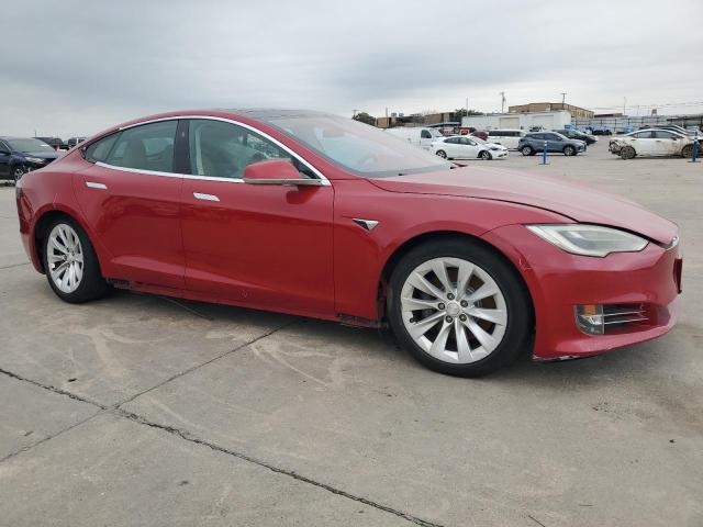 5YJSA1E23GF167423 - 2016 TESLA MODEL S RED photo 4