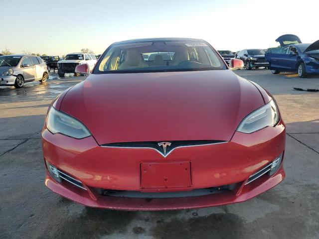 5YJSA1E23GF167423 - 2016 TESLA MODEL S RED photo 5