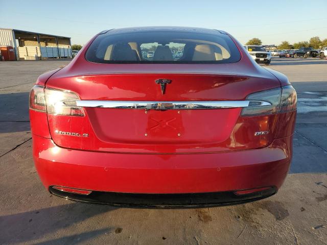 5YJSA1E23GF167423 - 2016 TESLA MODEL S RED photo 6