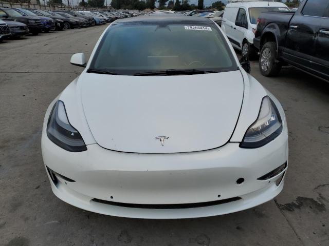 5YJ3E1EA3NF148271 - 2022 TESLA MODEL 3 WHITE photo 5