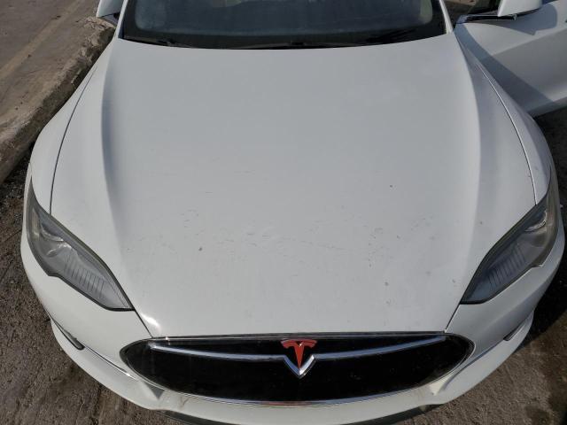 5YJSA1DP7DFP13715 - 2013 TESLA MODEL S თეთრი ფოტო 11