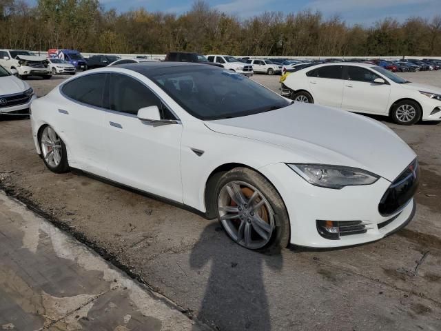5YJSA1DP7DFP13715 - 2013 TESLA MODEL S თეთრი ფოტო 4
