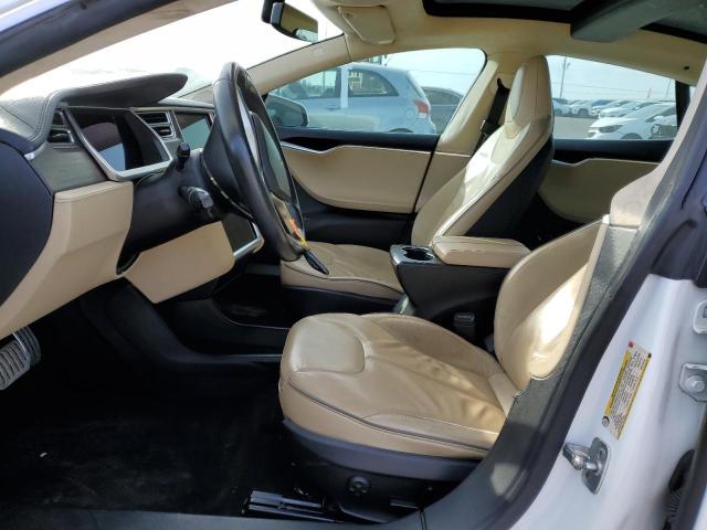 5YJSA1DP7DFP13715 - 2013 TESLA MODEL S თეთრი ფოტო 7