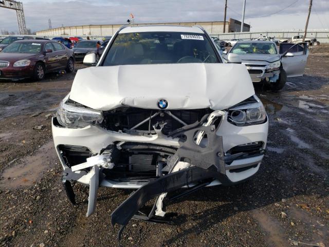 5UXTS1C08M9D73122 - 2021 BMW X3 XDRIVE30E WHITE photo 5