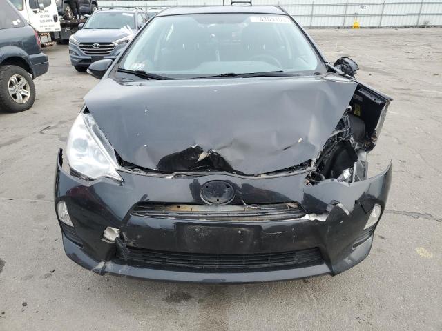 JTDKDTB37E1558516 - 2014 TOYOTA PRIUS C BLACK photo 5