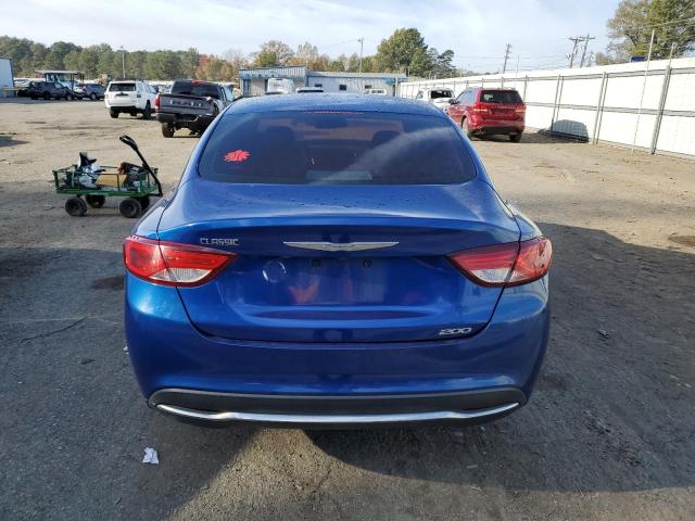 1C3CCCAB8FN562055 - 2015 CHRYSLER 200 LIMITED BLUE photo 6