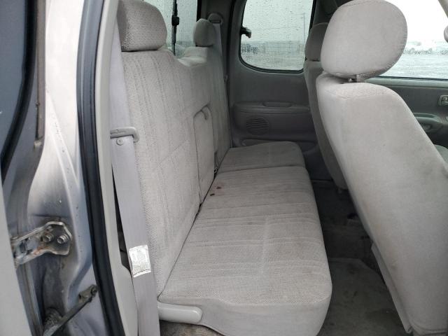 5TBRT3419YS018193 - 2000 TOYOTA TUNDRA ACCESS CAB ნაცრისფერი ფოტო 10