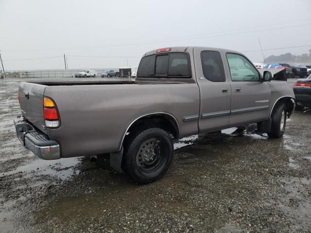 5TBRT3419YS018193 - 2000 TOYOTA TUNDRA ACCESS CAB ნაცრისფერი ფოტო 3