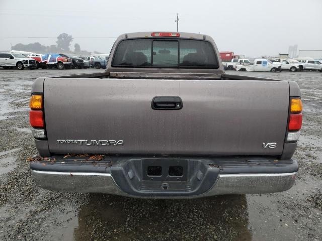 5TBRT3419YS018193 - 2000 TOYOTA TUNDRA ACCESS CAB GRAY photo 6