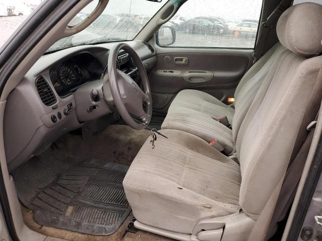 5TBRT3419YS018193 - 2000 TOYOTA TUNDRA ACCESS CAB ნაცრისფერი ფოტო 7