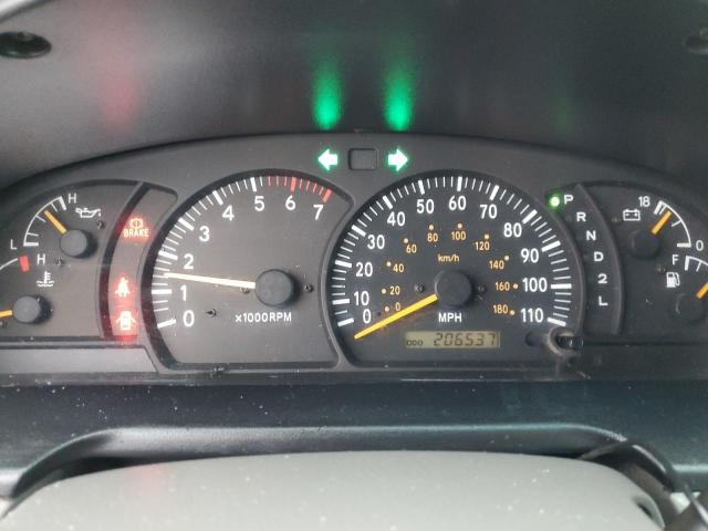 5TBRT3419YS018193 - 2000 TOYOTA TUNDRA ACCESS CAB ნაცრისფერი ფოტო 9