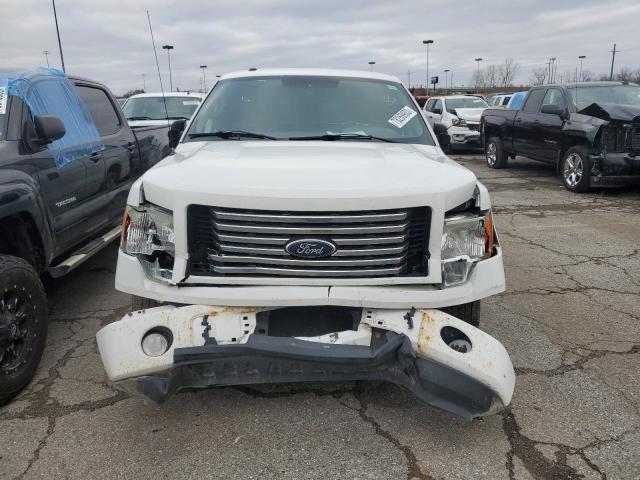 1FTEX1CM2BFA38660 - 2011 FORD F150 SUPER CAB WHITE photo 5